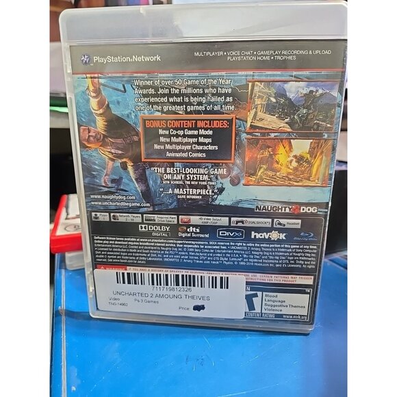 Uncharted 2 Among Thieves Game of the Year Edition GOTY Sony PlayStation 3 PS3 - Picture 2 of 4